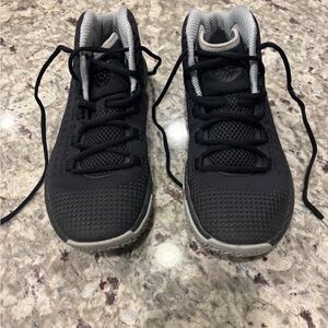 Under Armour Black and Gray Sneakers